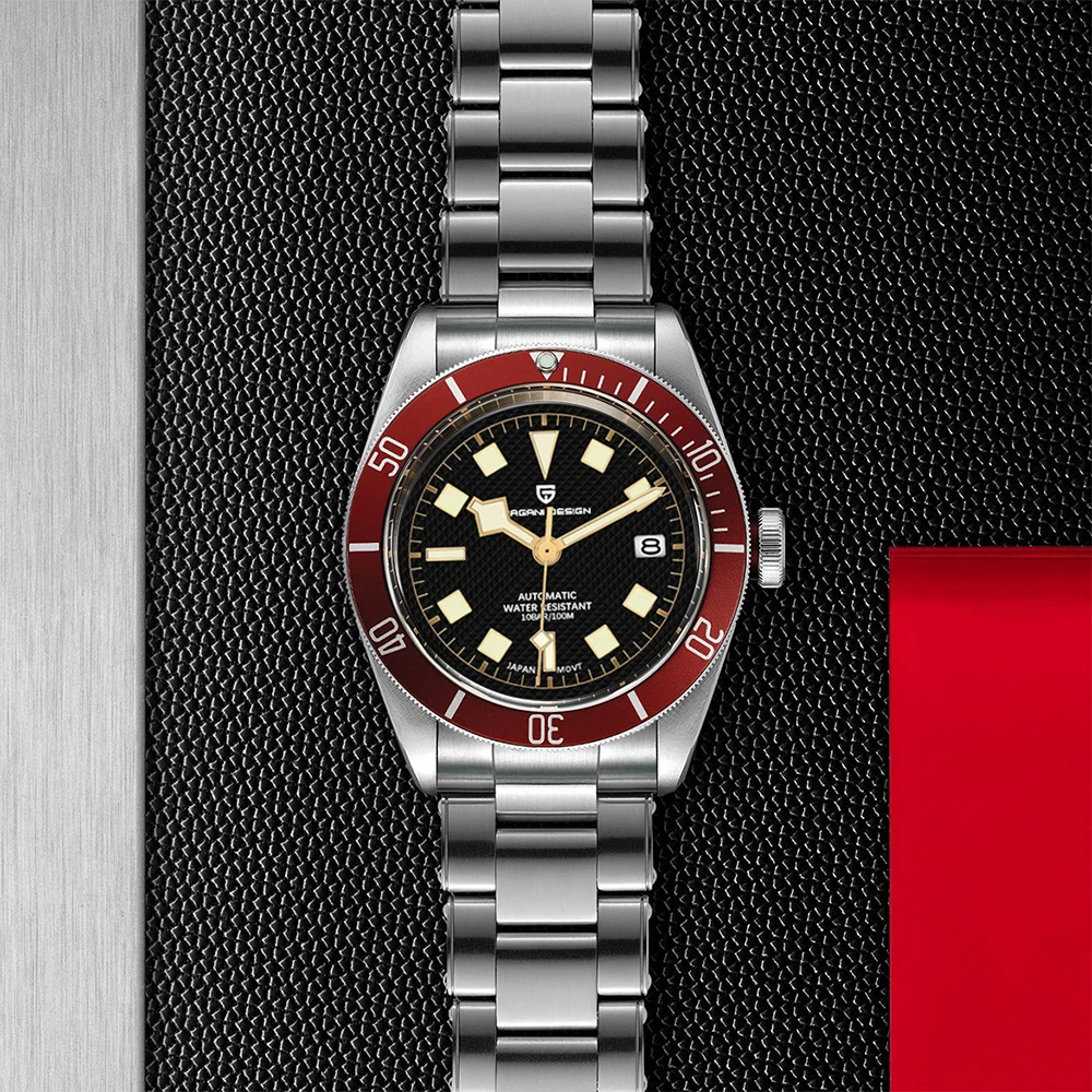 PAGANI DESIGN 2023 New BB58 Automatic Wristwatch luxury Mechanical Watch for men Sapphire NH35A Waterproof Luminous Reloj Hombre