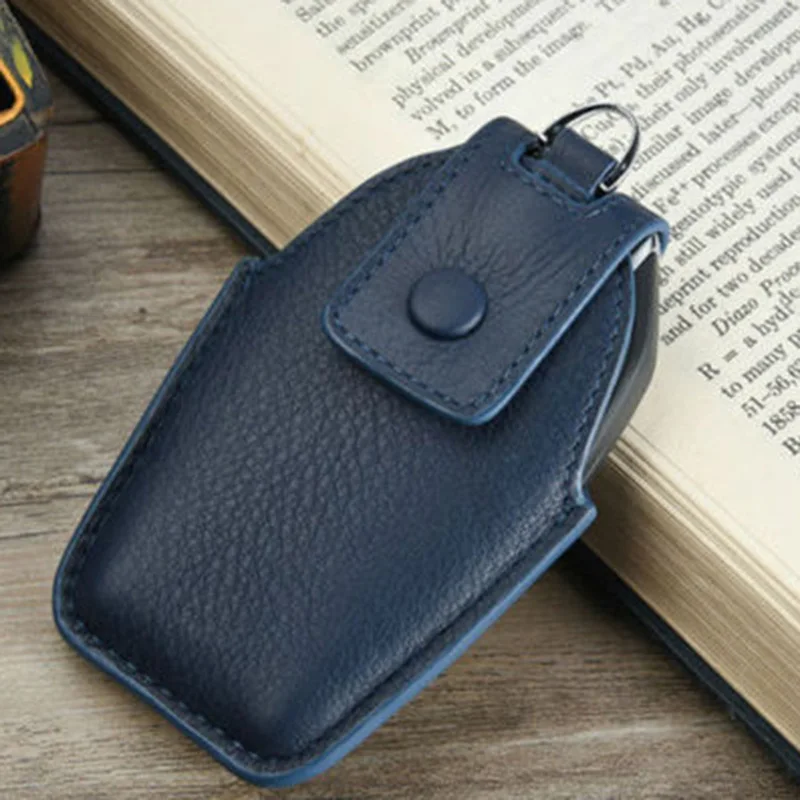 

Car Remote Key Fob Case Cover Bag Car Key Protect Case Leather Car Styling For BMW 7 Series G11 G12 2016 2017 Display Key Case