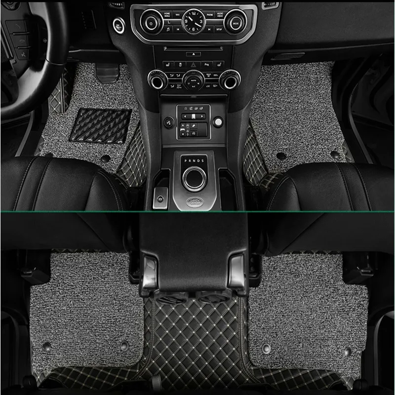

High quality! Custom special car floor mats for BMW 520d 525i 530i 540i G30 2020-2017 durable waterproof two layer car carpets