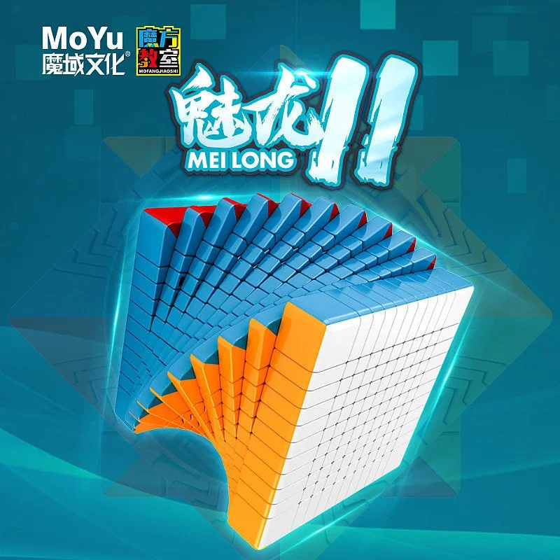 

Moyu 11x11 Cube Meilong 11x11x11 Magic Cube 11Layers Speed Cube Professional Puzzle Toys For Children Kids Gift Toy Neo Cube
