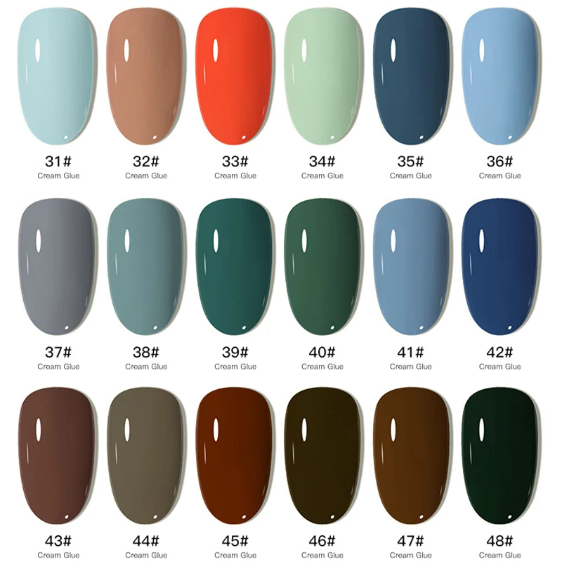 Гель-лак для ногтей 30 цветов | Красота и здоровье