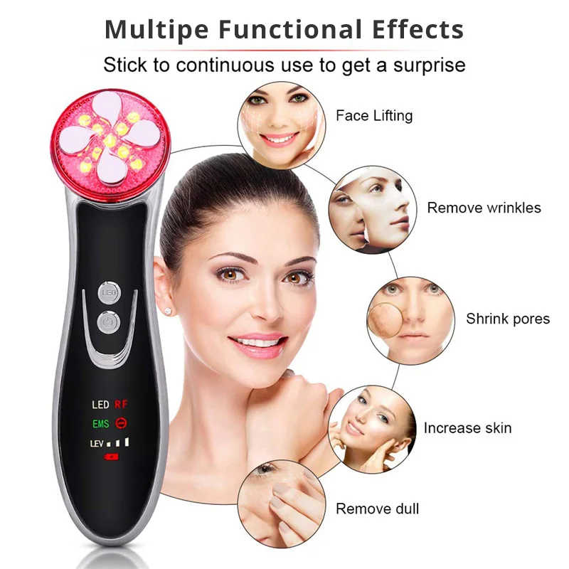 Мезотерапия Электропорация RF радиочастота для удаления морщин лица и глаз