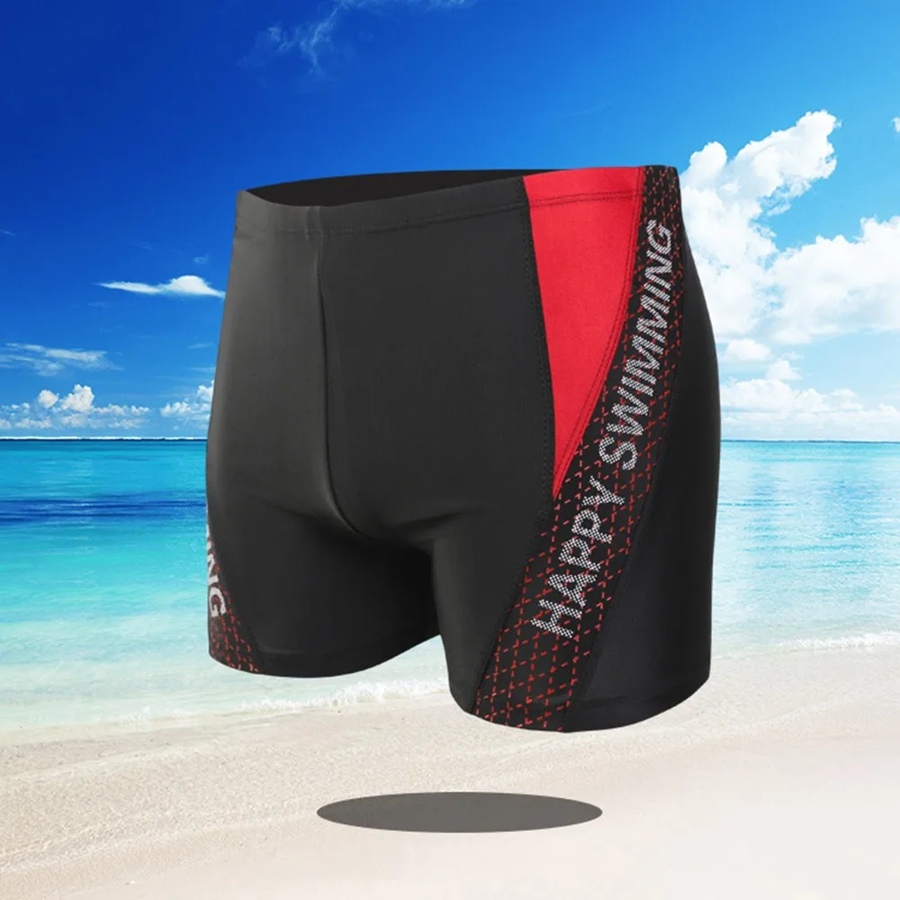 

Men's Boxer Briefs Swimming Swim Shorts Swimwear Beach Pants Jammers Quick-dry Pad Sexy Shorts Trunks Boxers Summer Men's Swim
