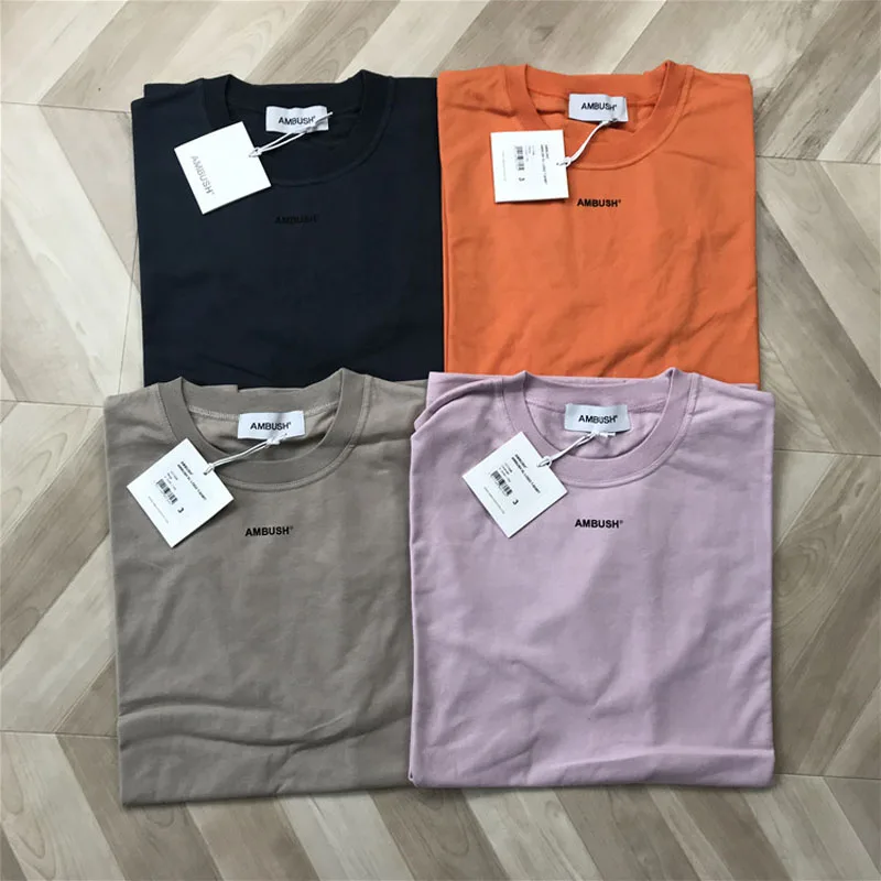 20Ss AMBUSH футболка высокого качества для мужчин и женщин парные футболки
