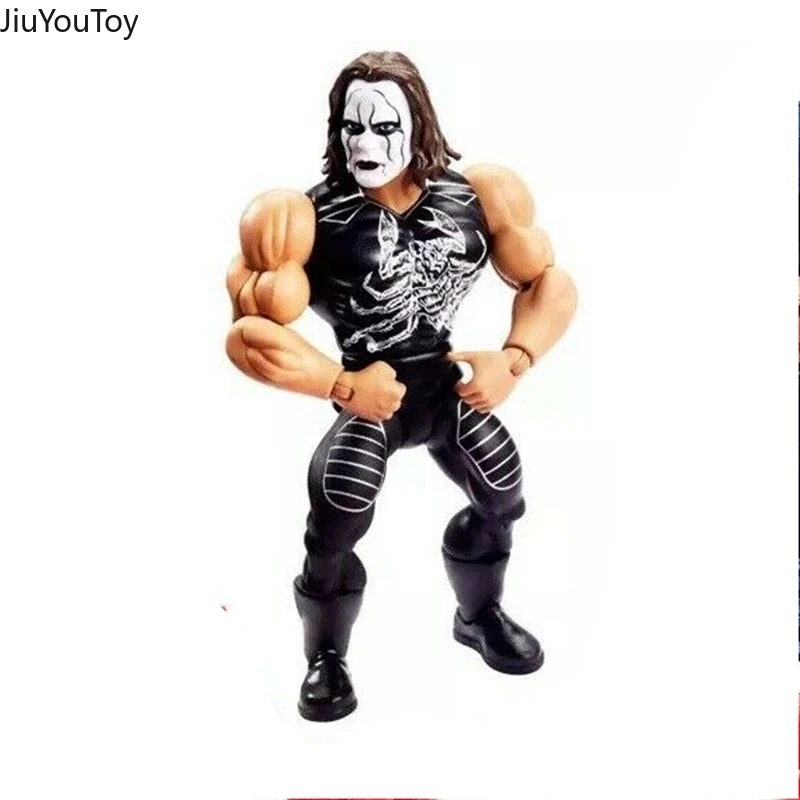 

JiuYouToy5.5 Inch Super 7 MOTU Sting Wrestler Wrestling Action Figure Toys Collection Model Gift