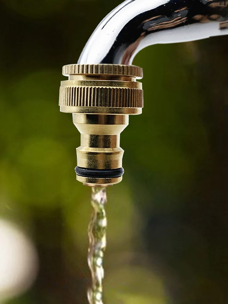 Латунный шланговый соединитель к садовому шлангу муфта быстрого подключения