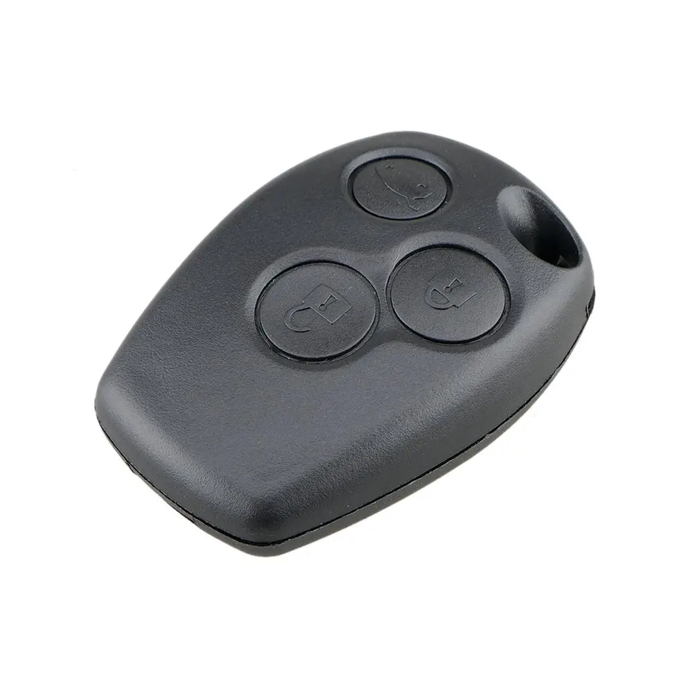 3 кнопки дистанционного ключа оболочки чехол без лезвия для Renault Logan Sandero Clio Fluence