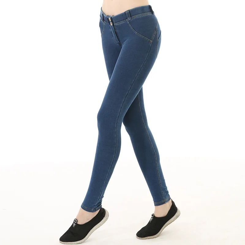 

New style Fitness Yoga Pants, female denim peach sports pants, fashionable and versatile, peach and tight pants
