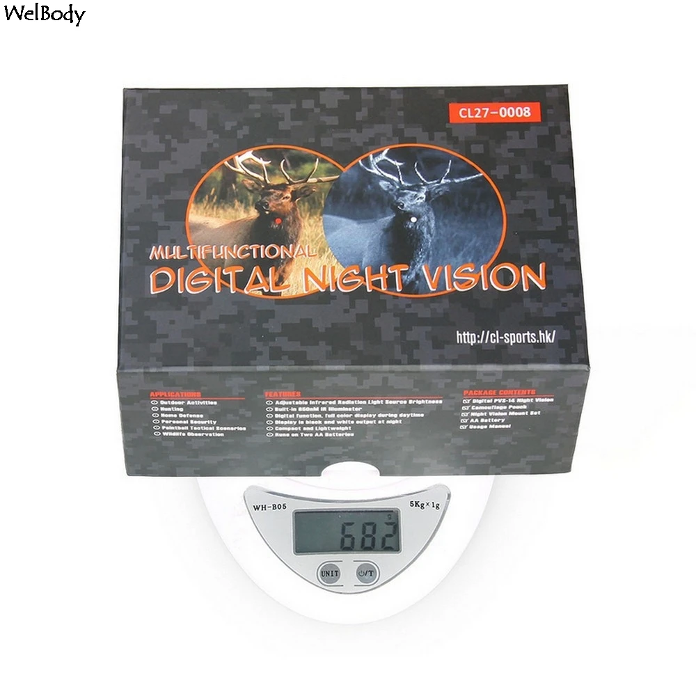 

PVS-14 Digital Night Vision For Hunting IR Monoculars Tactical Night Vision Scope Shooting Telescope Mount On The Helmet