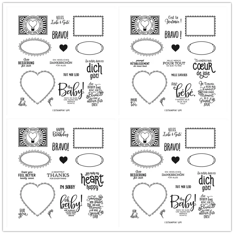 

2021 Clear Stamp and Metal Cutting Dies Stencil for Dies Scrapbooking Paper Cards Making Decora Crafts New Cutting Dies for 2021