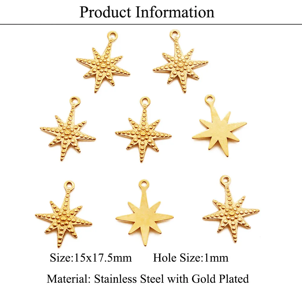 3 шт./лот 100% Подвеска из нержавеющей стали в виде сердца солнца звезды Луны