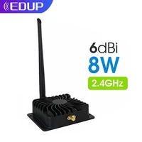 edup 8w 2 4ghz wifi power amplifier 5ghz 5w signal booster wireless range repeater for wi fi router accessories antenna