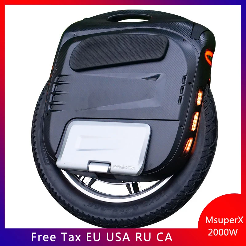 Новейшая модель; Gotway Msuper X плюс 100V 2200wh 19 дюймов Электрический Одноколесный самокат от производителя onlywheel в Китае(стандарты 2000 Вт двигатель высокой мощности MOS 21700 батарея