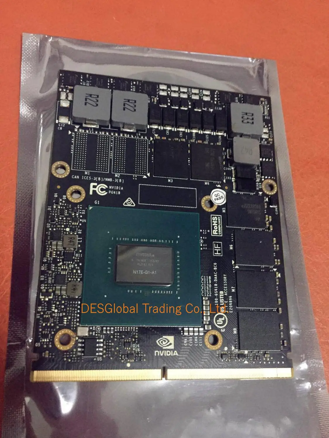 GTX1060 GTX1060M 6 Гб видеокарта для DELL M17X R5 M18X R3 MSI GT80 GT72 GT70 GT72VR GT73VR N17E-G1-A1 полностью протестирована
