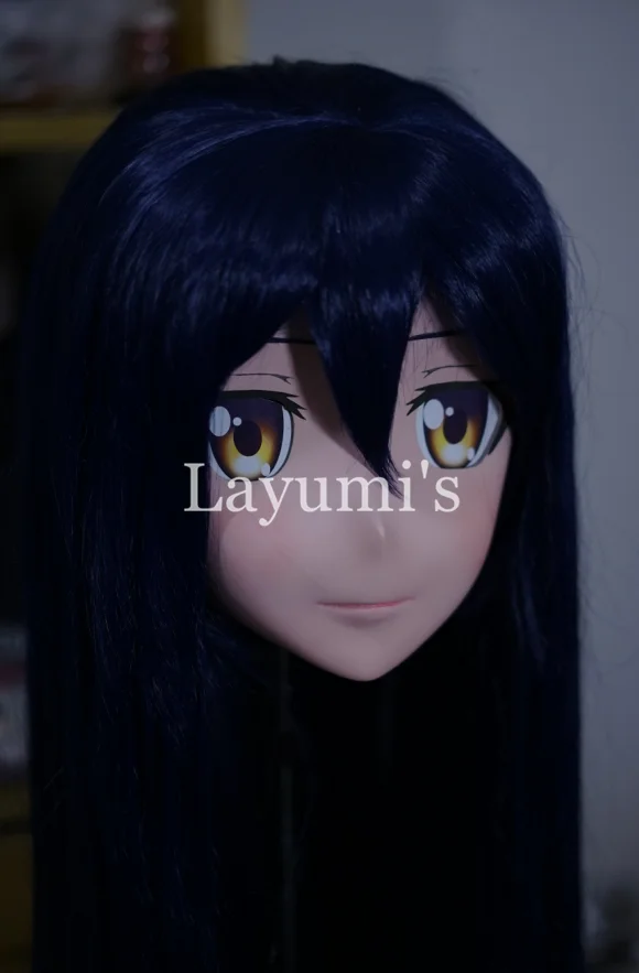 

(JW-Mask03) Handmade Full Head Silicone Mask Masquerade Comics Crossdresser Doll Japan Cartoon Anime Girl Cosplay Kigurumi Masks