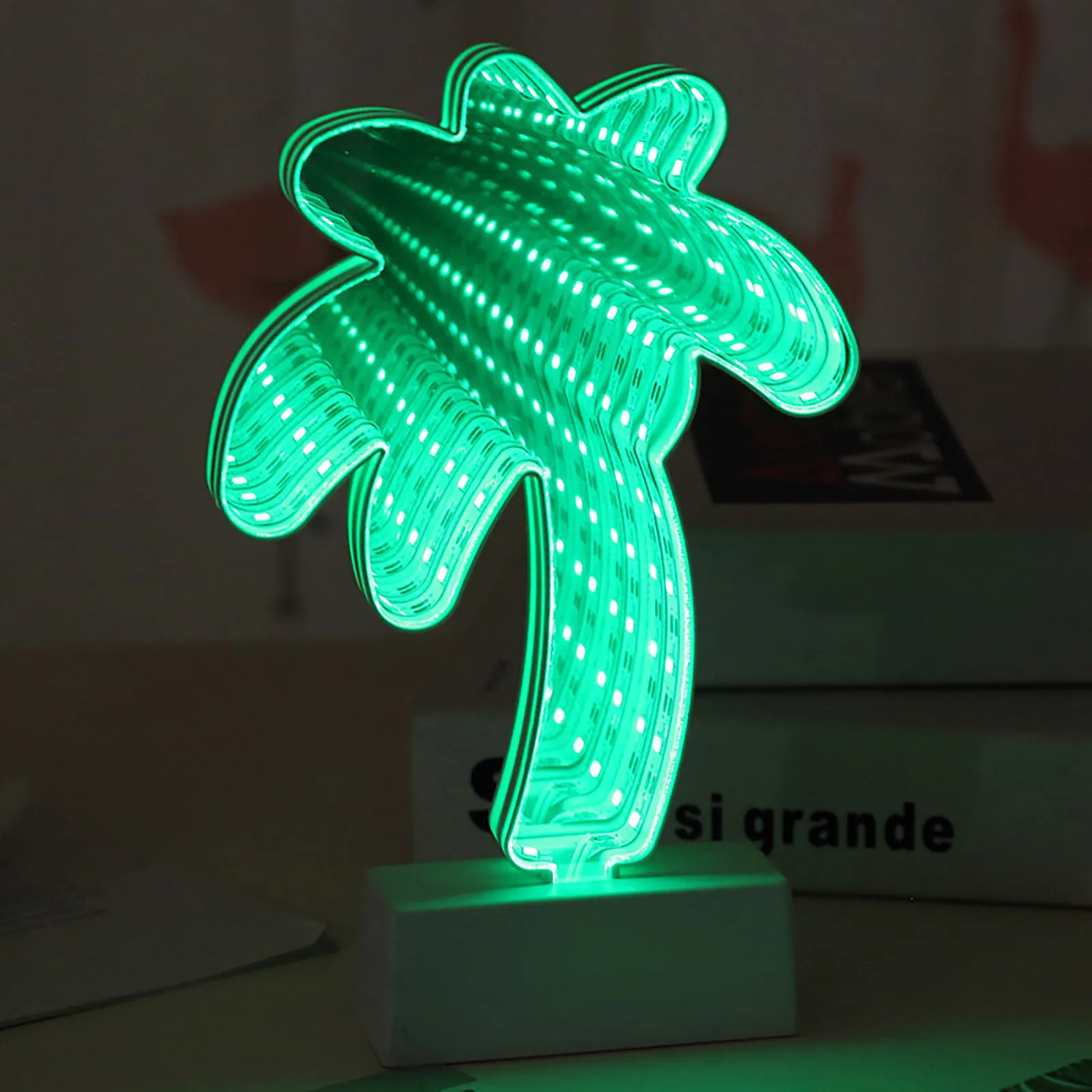 3D новинка звезды облако зеркальная туннельная лампа знака бесконечности