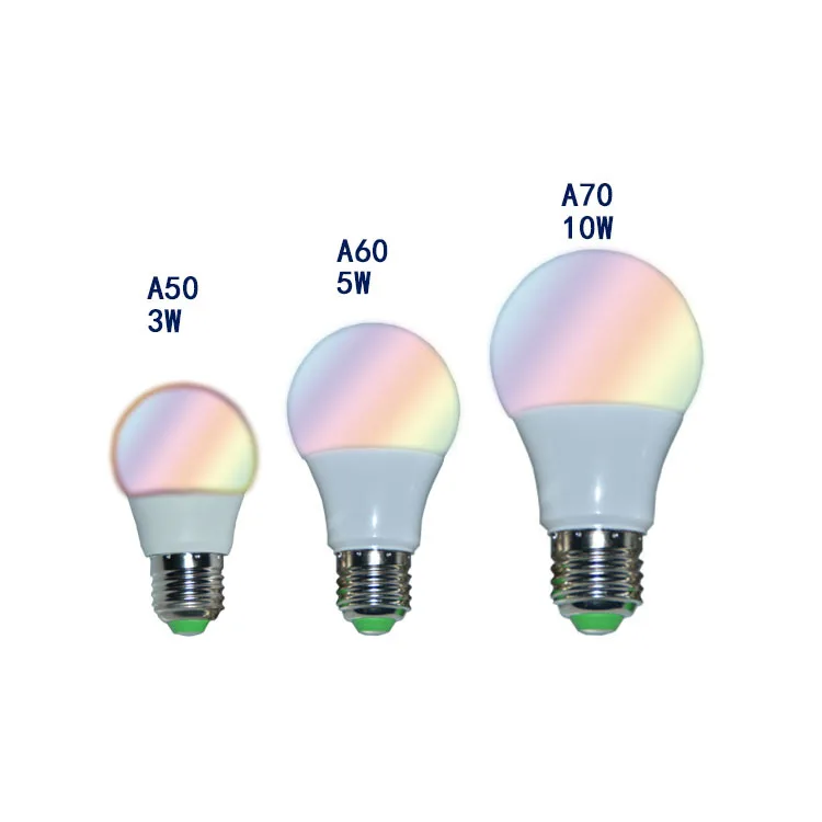 E27 B22 RGBW светодиодный лампы 4 Вт 7 10 15 110 В 220 лампада LED Сменные Красочные RGB