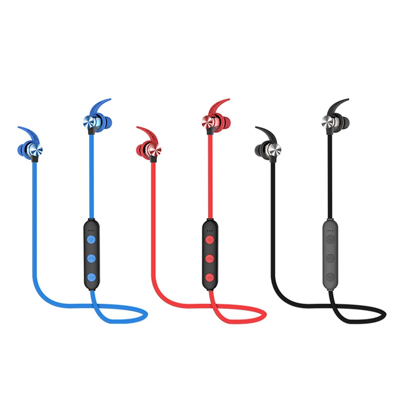 Металлический магнитный переключатель Bluetooth наушники спортивные 5 0 Беспроводной