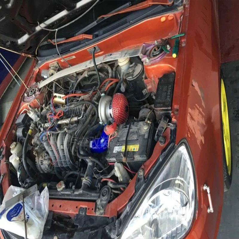 Универсальный 12V электрический турбо Комплект нагнетателя тяги