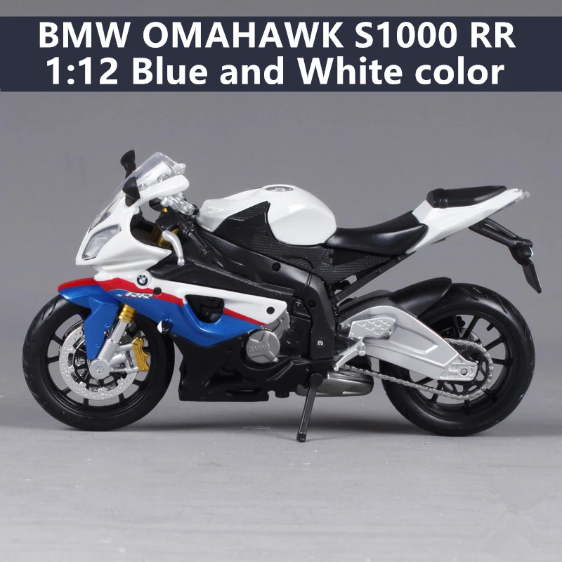 BMW S1000RR Maisto 1:12 Yamaha 450F моделирование сплав Мотокросс серии авторизованный модель мотоцикла игрушечный автомобиль - Цвет: BMW S1000RR