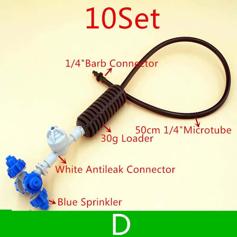 10 шт. висячий спринклер охлаждающий для полива теплиц Y003|Спринклеры сада| |