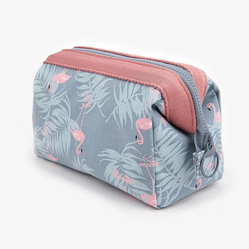 

Women Cosmetic Bag Make Up Bag Flamingo Storage Bag Multi Functional Three Dimensional Large Capacity Travel Sundry Storage Bags
