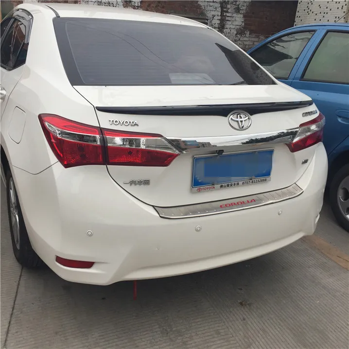 Спойлер для Corolla заднее крыло автомобиля из АБС-материала грунтовка цветной