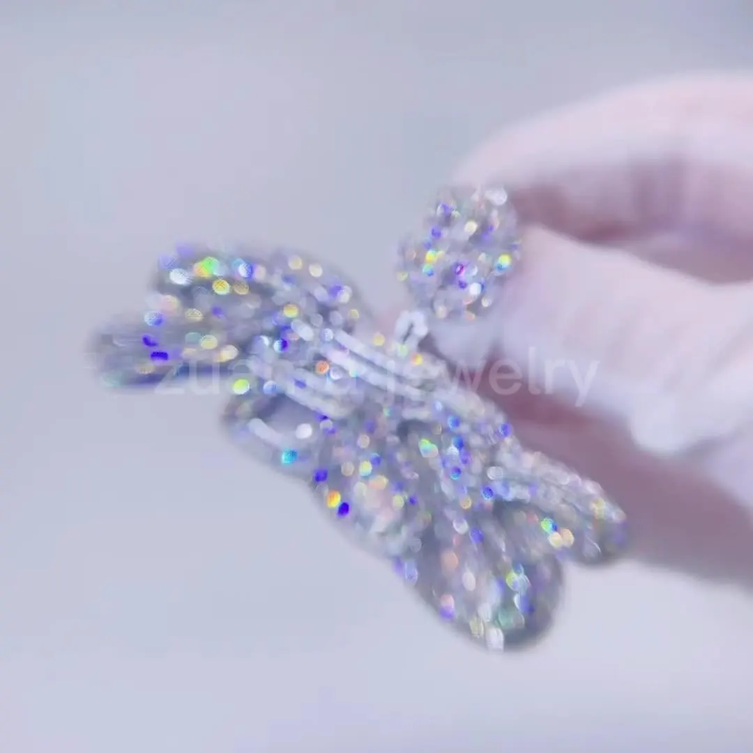 

Exclusive design vvs lab diamond silver solid gold custom pendant mossianite diamond jewelry
