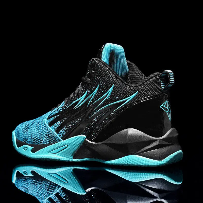 

Youth Professional Basketball Shoes Male Cushioning Athletic Shoes Mens Comfortable Outdoor Leather Sneakers zapatillas hombre