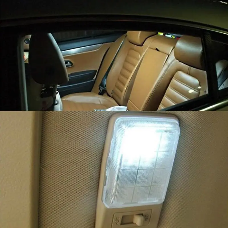 

White light car LED instrument light BA9S 5630 6SMD LED car light car led reading light car light