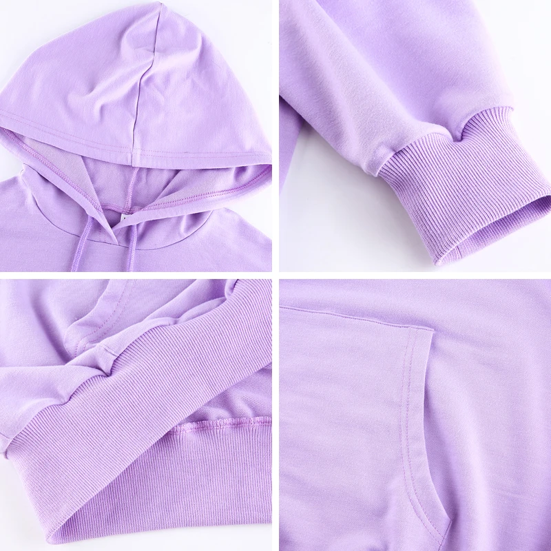 Свитшот женский оверсайз с надписью повседневный длинный пуловер в Корейском