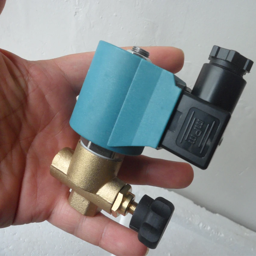 Электромагнитный клапан FKM G1/4 дюйма регулируемый латунный высокотемпературный