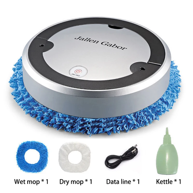 

Household Mopping Sweeper Robot USB Charging Intelligent Mops Humidifying Spray Multifunctional Dry Wet Vaccum Cleaner SH24