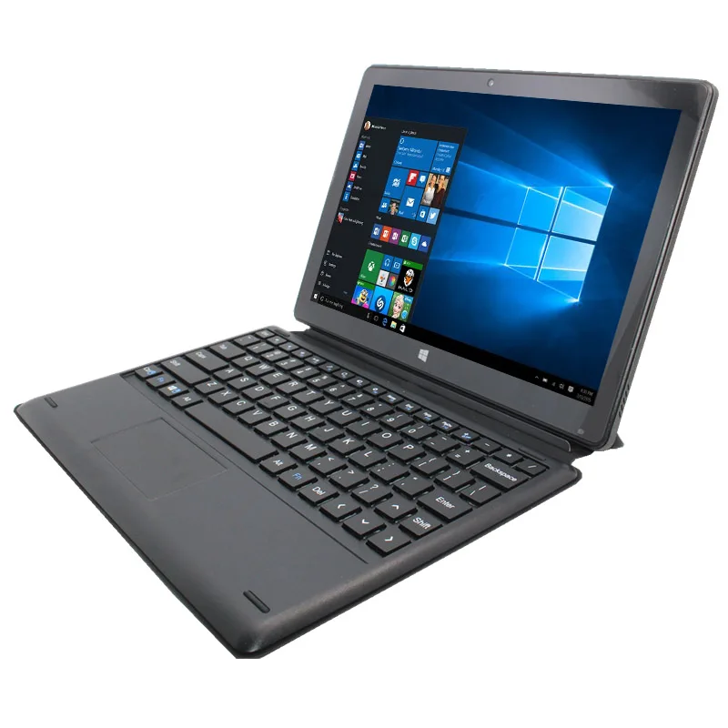 Новое поступление 10,1 дюймов WINDOWS 10 Intel Atom 2+ 32 ГБ четырехъядерный 1280x800 ips Двойная камера с Bluetooth Док-клавиатурой