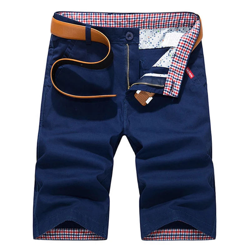 

Summer Shorts Men Quality Cotton Short Mens Cosual Formal Shorts Male Comfortable Bermuda Masculina Plus Size 28 - 51 Asian Szie