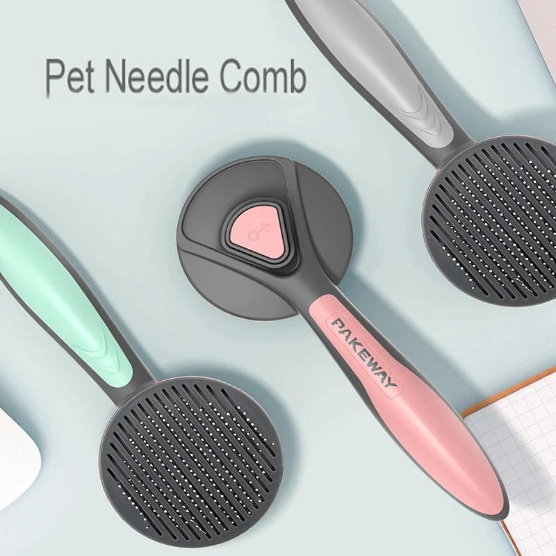Расческа для кошек и собак расческа шерсти специальная с иглой средство очистки