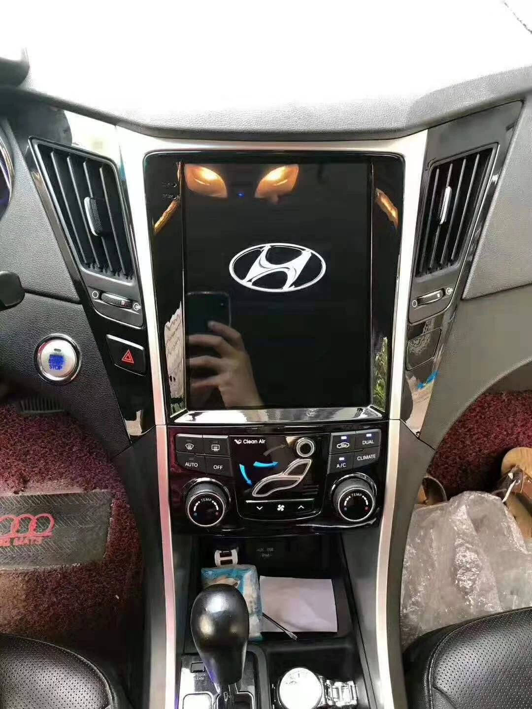 Вертикальный экран KiriNavi в стиле Теслы Android 10 0 автомобильное радио GPS-навигация