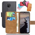 Чехол для Nokia G10, 6 цветов, Кожаный Модный Роскошный многофункциональный чехол 6,52 дюйма для Nokia G10, чехол для телефона с отделениями для карт