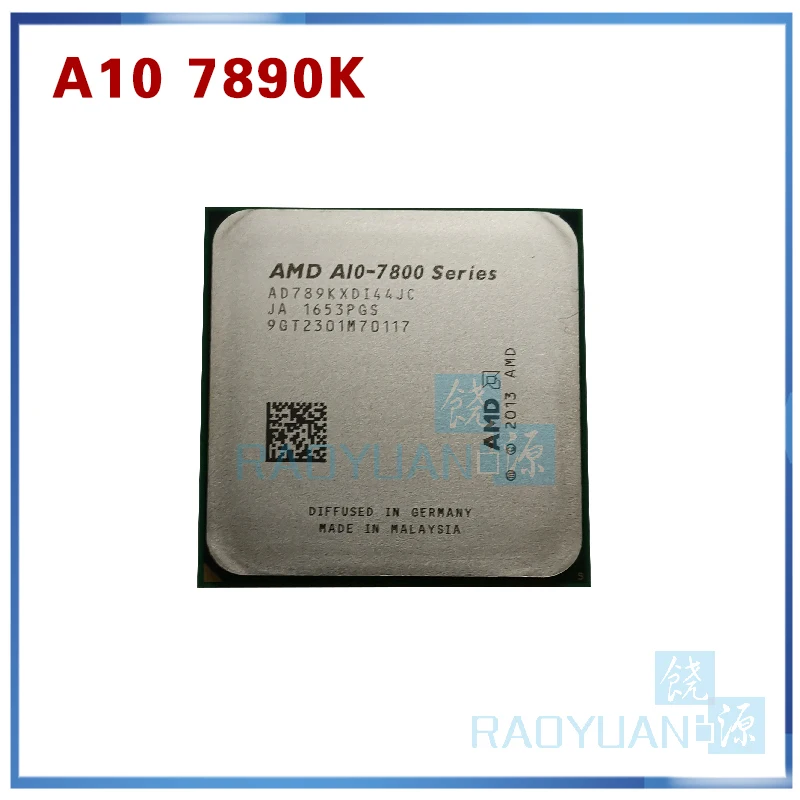 AMD A10 Series 7890K 7890 K 4 1 ГГц Quad Core Процессор процессор AD789KXDI44JC гнездо FM2 +|Процессоры| |