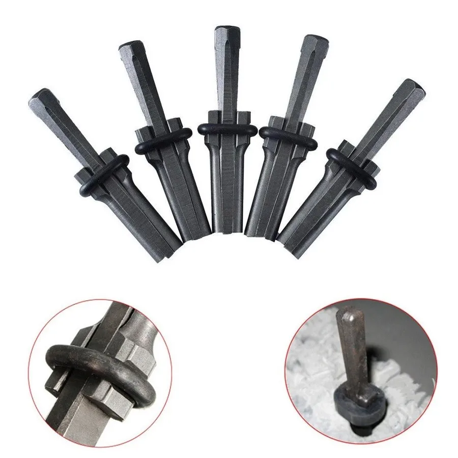 

5pcs 14mm 9/16" Stone Splitter Plug Wedges Feather Shims Concrete Rock Stone Splitter Hand Tool For Splitting The Hard Stone