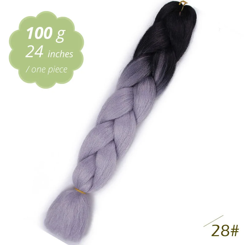 #99 AISI BEAUTY, Синтетические длинные Омбре косички, огромные косички, вязанные, Kanekal, волосы для наращивания, радужные косички, волосы, розовый, блонд - Цвет: #99