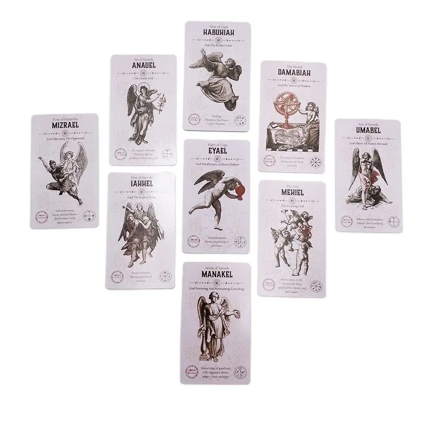 Ангел колода карт Таро таинственный Гадания и предсказания любовь судьба Oracle