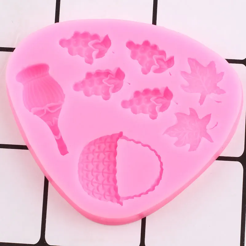 Силиконовые формы с листьями винограда сделай сам праздничная бутылка вина