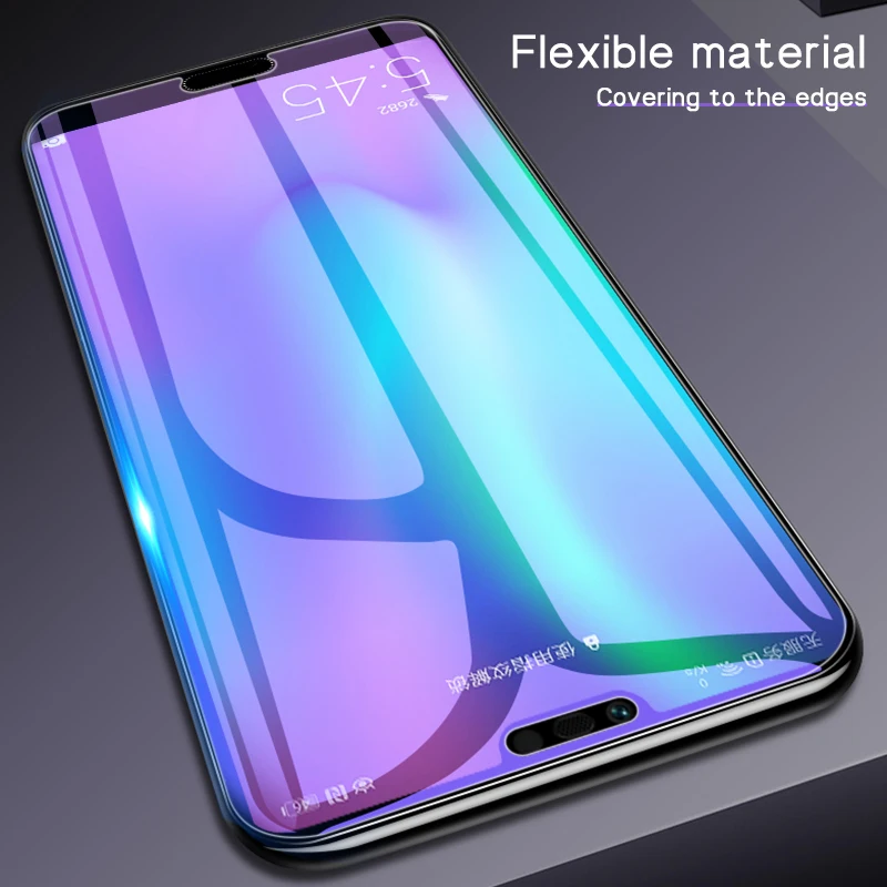 Пленка для Honor 8A Play чехол Гидрогелевая пленка huawei Y7 Y6 Pro Prime 2019 Enjoy 9E 7S Y5 2018 мягкая