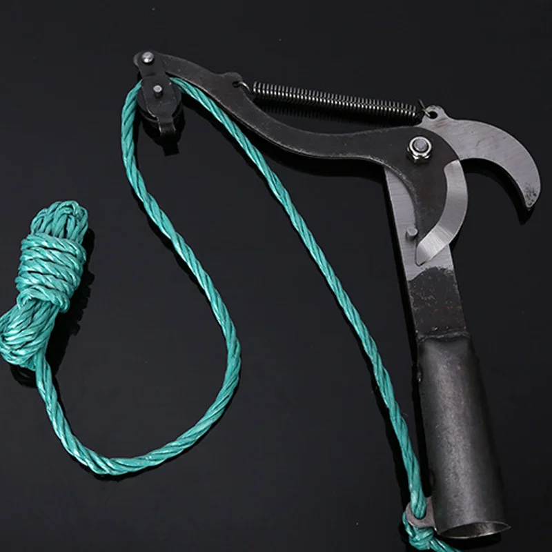 

High Altitude Pruning Shears Tree Trimmer Pulley High Branch Scissors Garden Picking Fruit Garden Trimmer With Rope Farm Tools