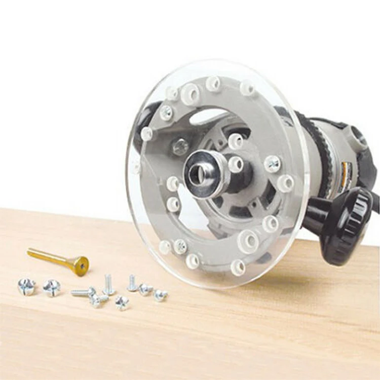 Акриловая 6 5 &quotуниверсальная базовая пластина роутера с центрирующим штифтом