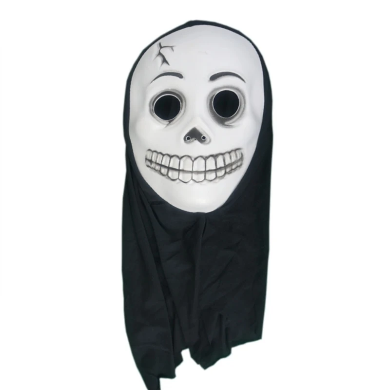 

Skull Mask Funny Full Face Mask Headwear Halloween Cosplay Novelty Headdress