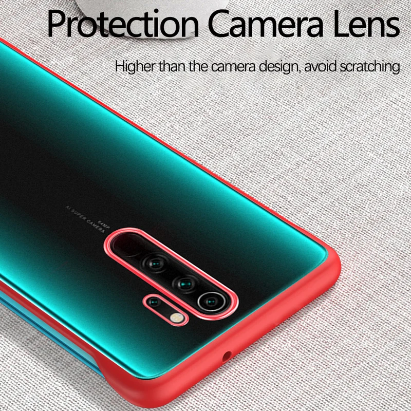 Для Red mi Note 8 Pro Чехол Безрамное Кольцо Прозрачный ударопрочный чехол для Xiaomi mi 8 9 T SE A2 Lite Red mi Note 7 K20 Pro 7A чехол