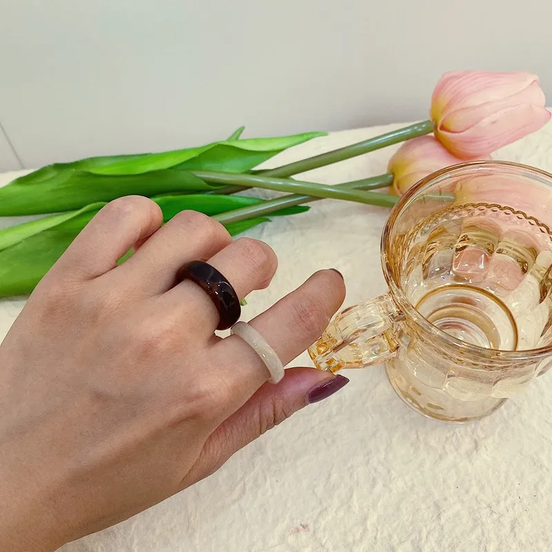 4 шт./компл. новый красочный неправильной формы акриловые мраморный узор ацетат