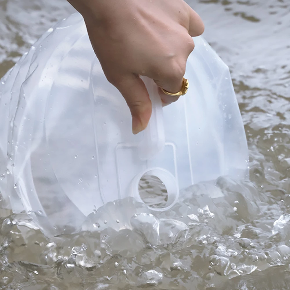 5L Foldable Water Container Leakproof Outdoor Camping Storage bag Travel Hiking Barrel Bag Tank Bucket | Спорт и развлечения